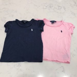 Size 4/4T (x2) Ralph Lauren shirts